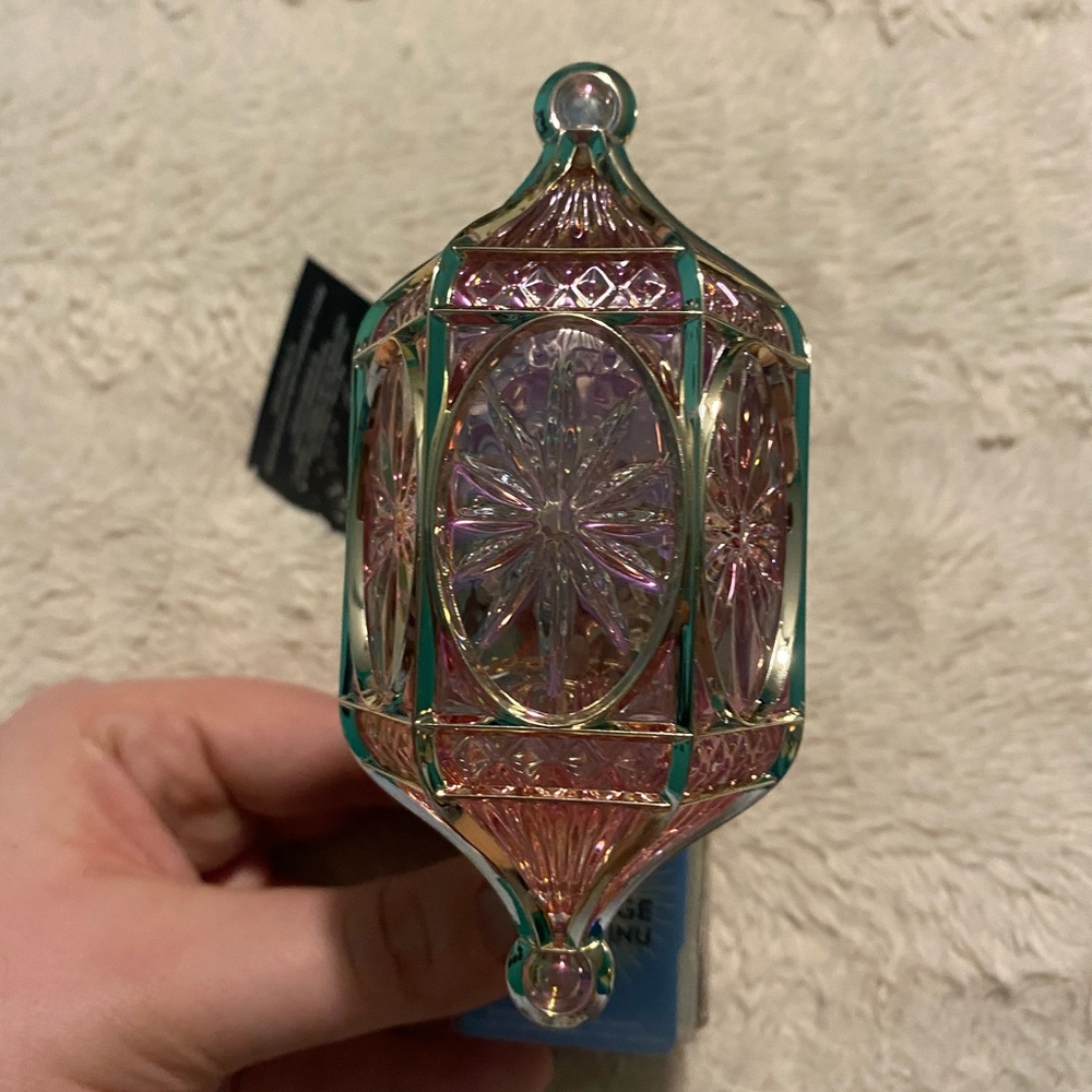 NEW Bath and Body Works FIBER OPTIC ORNAMENT NIGHTLIGHT Wallflower Plug